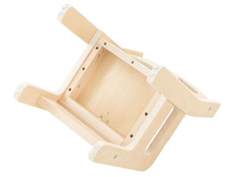 U3 children's chair Ole with armrest and anti-slip device View from underside U3 children's chair Ole with armrest and anti-slip device View from underside